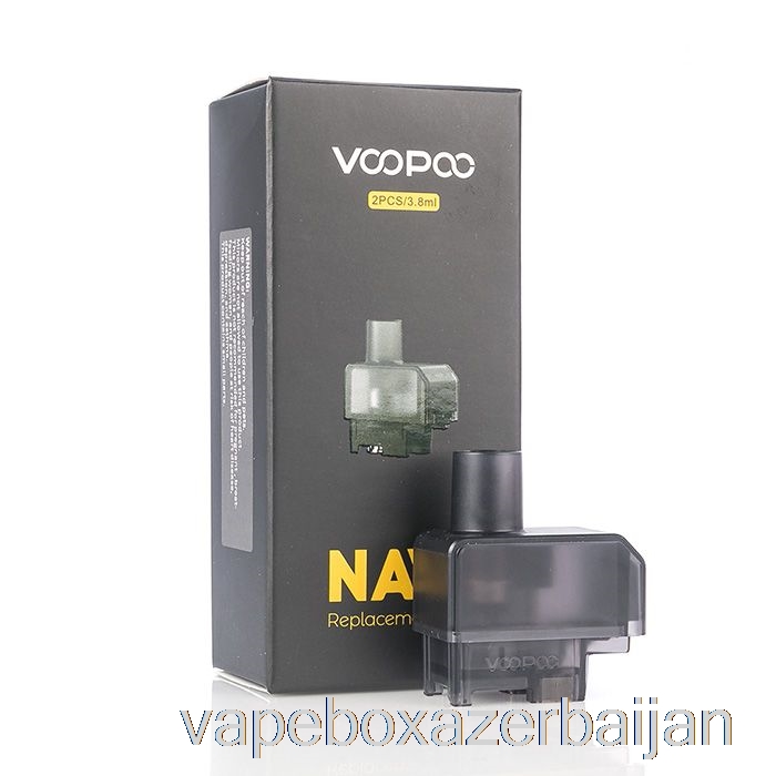 Vape Box Azerbaijan VOOPOO NAVI Replacement Pods 3.8mL Refillable NAVI Pods